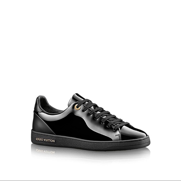 LOUIS VUITTON Patent Calfskin Frontrow Sneakers - Picture 1 of 8